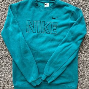 Nike Cyan Crew Neck (SIZE LARGE)